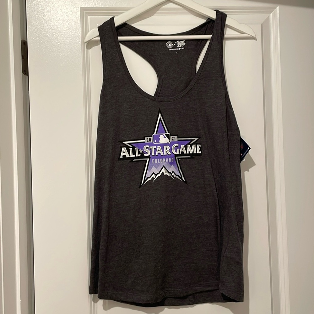MLB Colorado all star 2021 game tank top large nwt